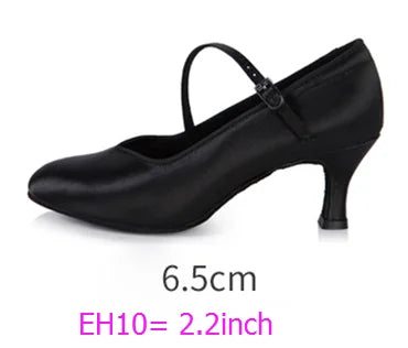 Souliers de danse latine femme satin — Malakhov - vue dessus