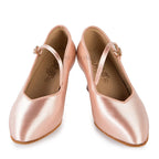 Souliers de danse latine femme satin — Malakhov - vue de profil
