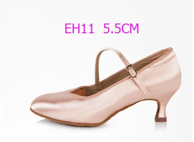 Souliers de danse latine femme satin — Malakhov - vue 12