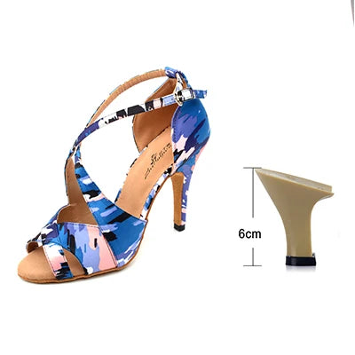 Chaussures de salsa femme satin — Patrizia - vue intérieure