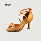 Chaussures de jazz femme satin — Bolle - détail