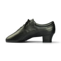 Souliers de danse latine homme cuir, modèle Zoé, vue 2