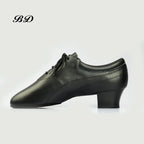 Souliers de danse latine homme cuir verni — Zoé - vue de profil