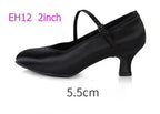 Souliers de danse latine femme satin, modèle Malakhov, vue 7