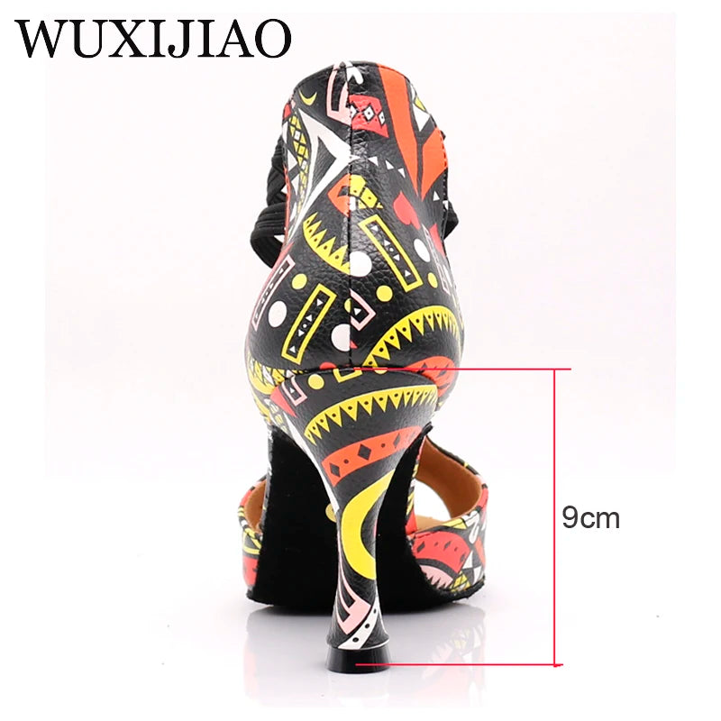 Chaussures de salsa femme heel — Riga - détail