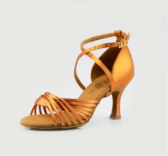 Chaussures de jazz femme satin — Bolle - vue dessus