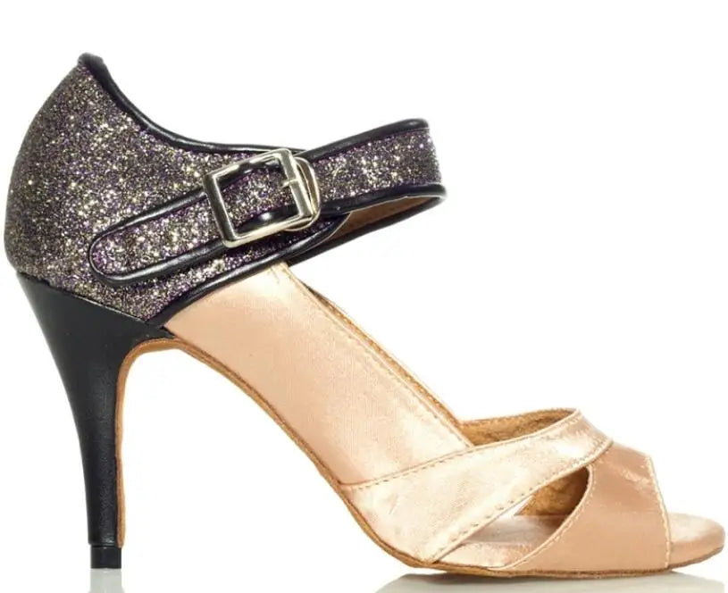 Chaussures de salsa femme paillettes — Marina - vue 14