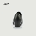 Souliers de danse latine homme cuir verni — Zoé - semelle