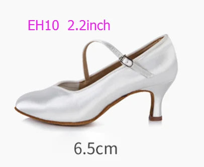Souliers de danse latine femme satin — Malakhov - vue 18