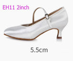 Souliers de danse latine femme satin, modèle Malakhov, vue 16