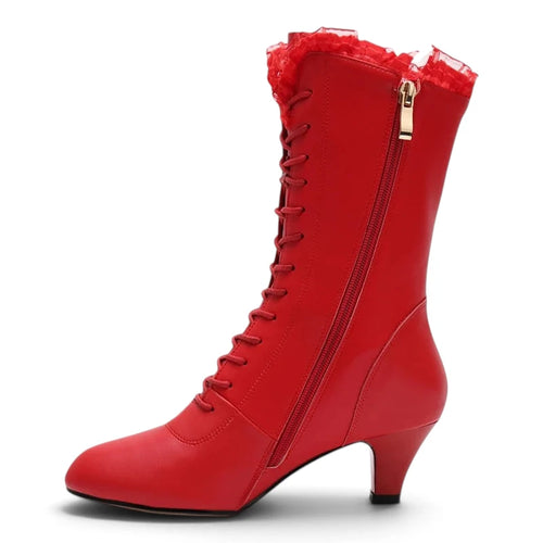Bottines de danse salsa femme, modèle Rafael