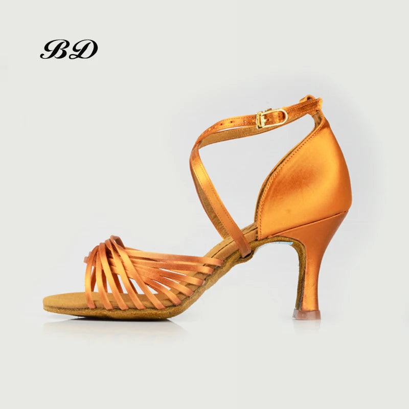 Chaussures de jazz femme satin — Bolle