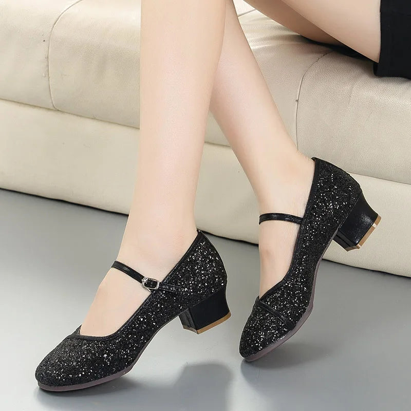 Chaussures de salsa femme — Alejandro - vue extérieure