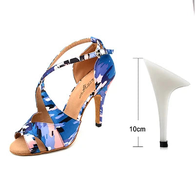 Chaussures de salsa femme satin — Patrizia - vue 14