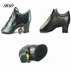 Souliers de danse latine homme cuir verni — Zoé - vue rapprochée