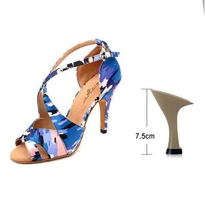 Chaussures de salsa femme satin — Patrizia - vue 12
