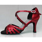 Souliers de tango femme paillettes — Aldous - détail