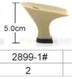 Chaussures de salsa femme daim — Gabrielle - vue rapprochée