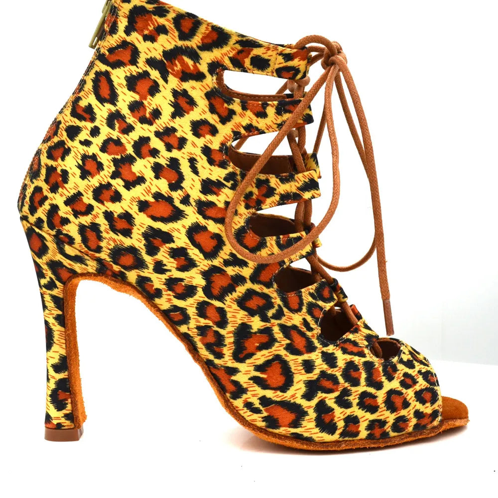 Chaussures de salsa femme — Brunella - vue de profil