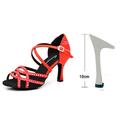 Chaussures de salsa femme strass — Hortensia - vue 15