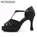 Souliers de danse latine femme — Capriccio - vue de profil