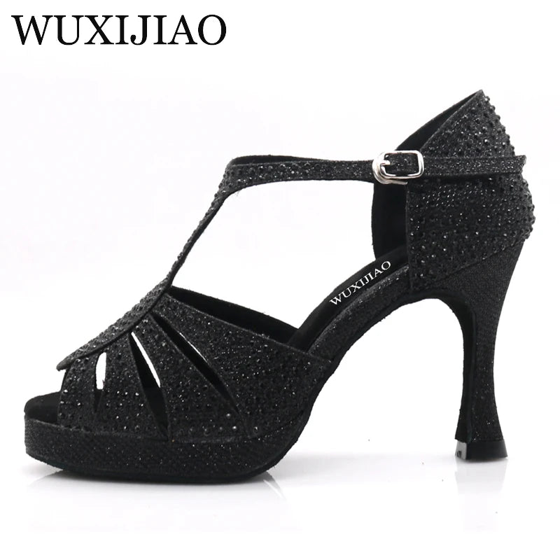 Souliers de danse latine femme — Capriccio - vue de profil