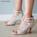 Chaussures de salsa femme daim — Lodz