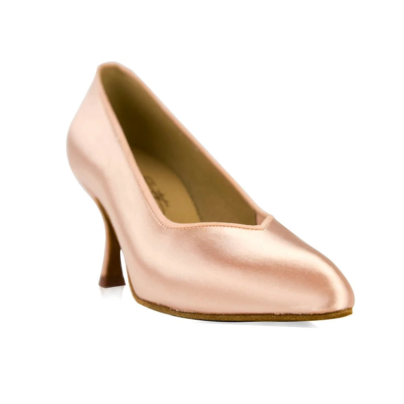 Souliers de tango femme satin — Hana - vue de profil