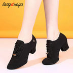 Souliers de tango femme — Thérèse - vue rapprochée