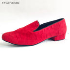Souliers de danse latine homme — Antonina - vue de profil