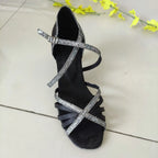 Souliers de tango femme paillettes — Aldous - vue de profil