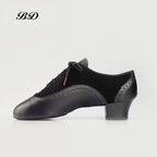 Chaussures de salsa homme heel — Paquita - vue de profil