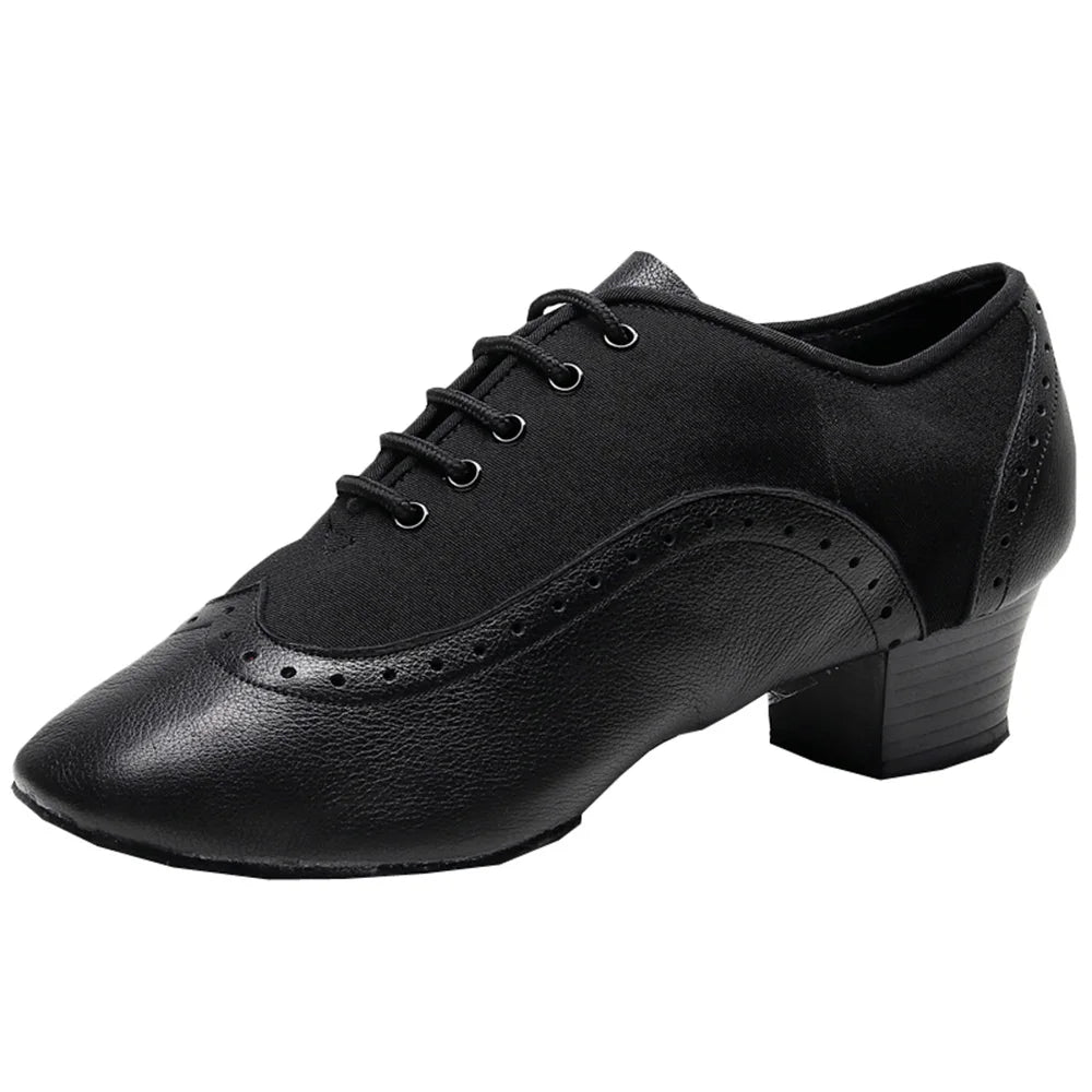 Chaussures de salsa homme heel — Paquita - vue 3/4