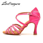 Chaussures de salsa femme strass — Hortensia - semelle