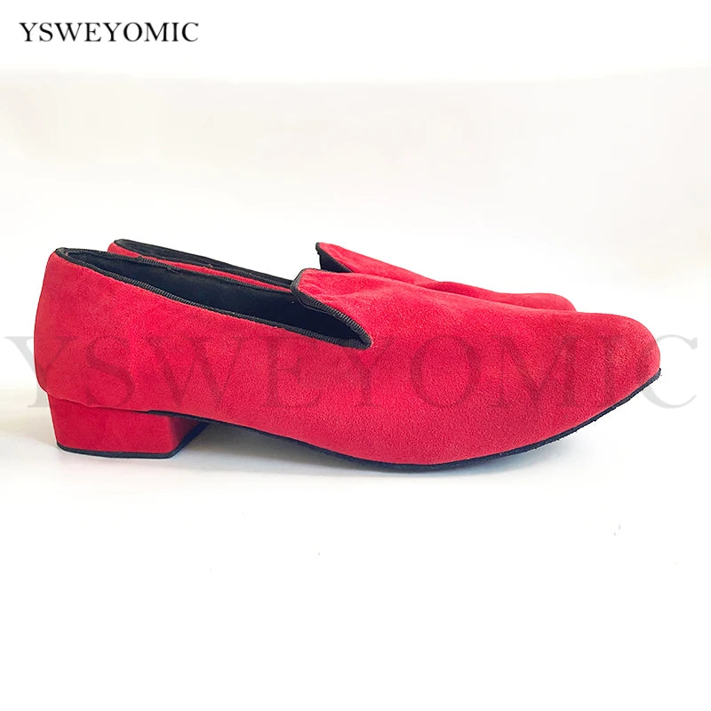 Souliers de danse latine homme — Antonina - vue rapprochée