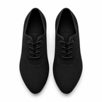 Chaussures de salsa femme noires, talon 3,5 cm, modèle Hallberg, vue 5