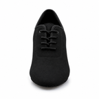 Chaussures de salsa femme noires, talon 3,5 cm, modèle Hallberg, vue 3