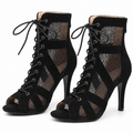Chaussures de salsa femme daim — Irene