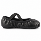 Chaussons de ballet noirs, modèle Mirella, vue 2