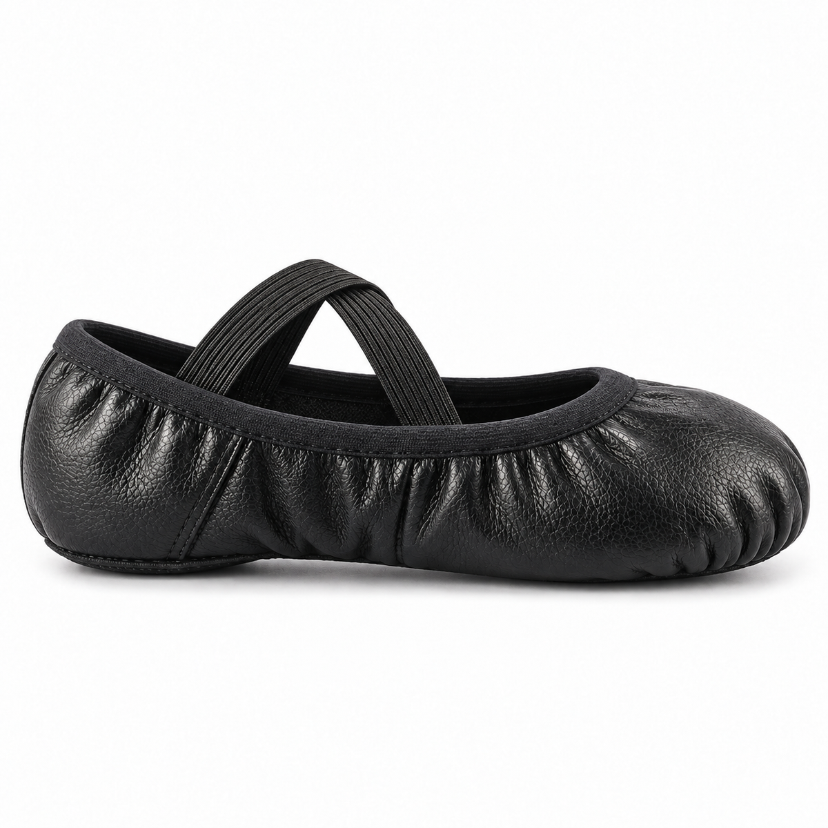 Chaussons de ballet noirs, modèle Mirella, vue 2