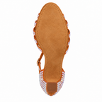 Souliers de danse latine femme satin, modèle Lyudmila, vue 6
