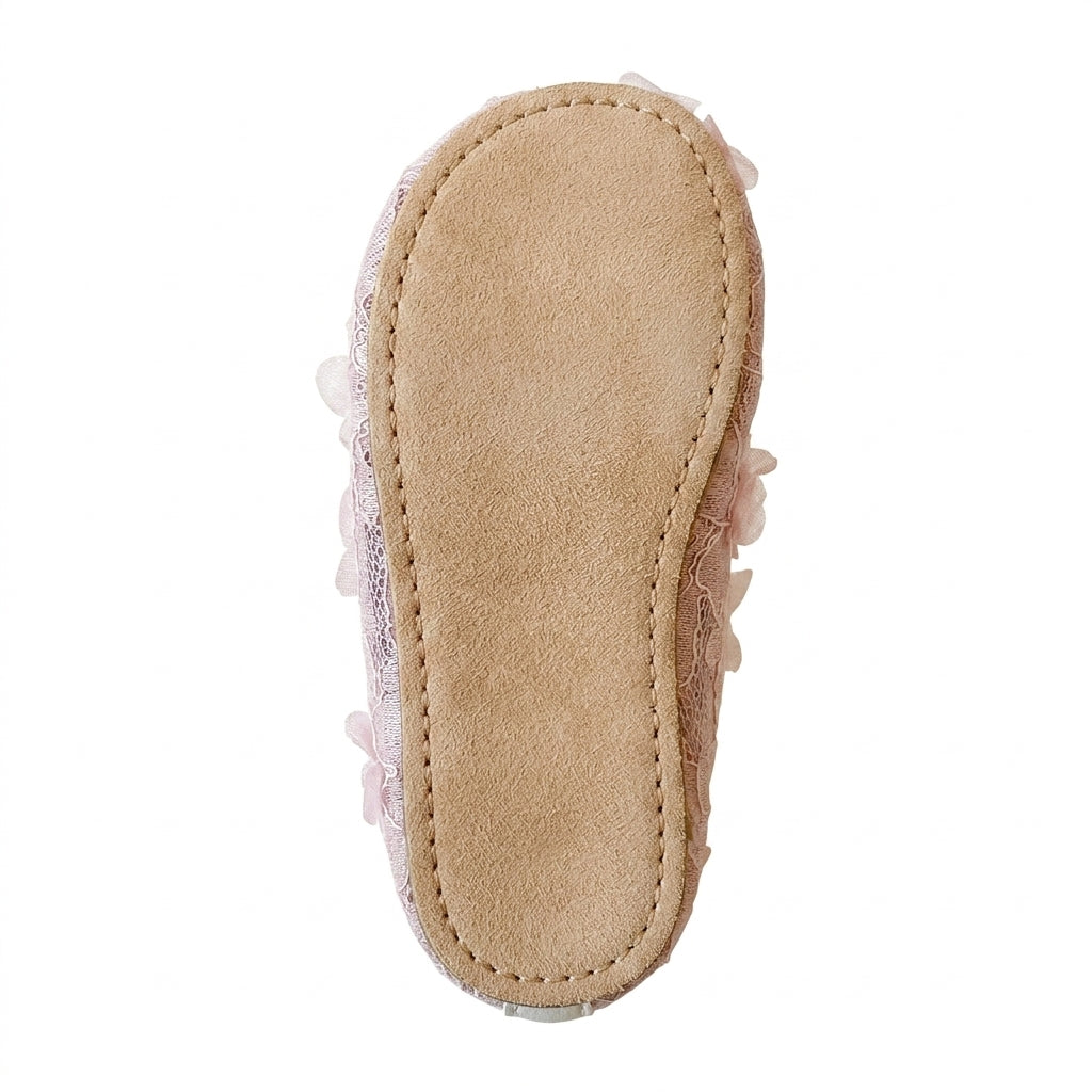 Chaussons de danse classique enfant — Athènes - vue rapprochée