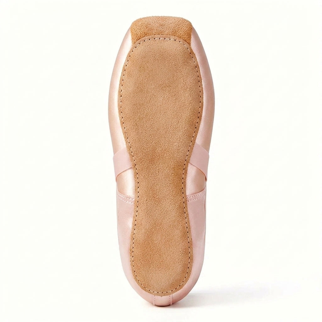 Chaussons de danse classique femme satin — Anfisa - vue rapprochée