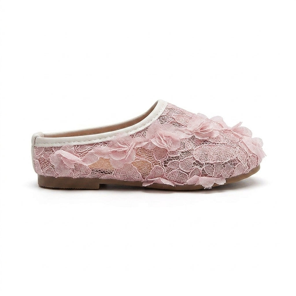 Chaussons de danse classique enfant — Athènes - vue de profil