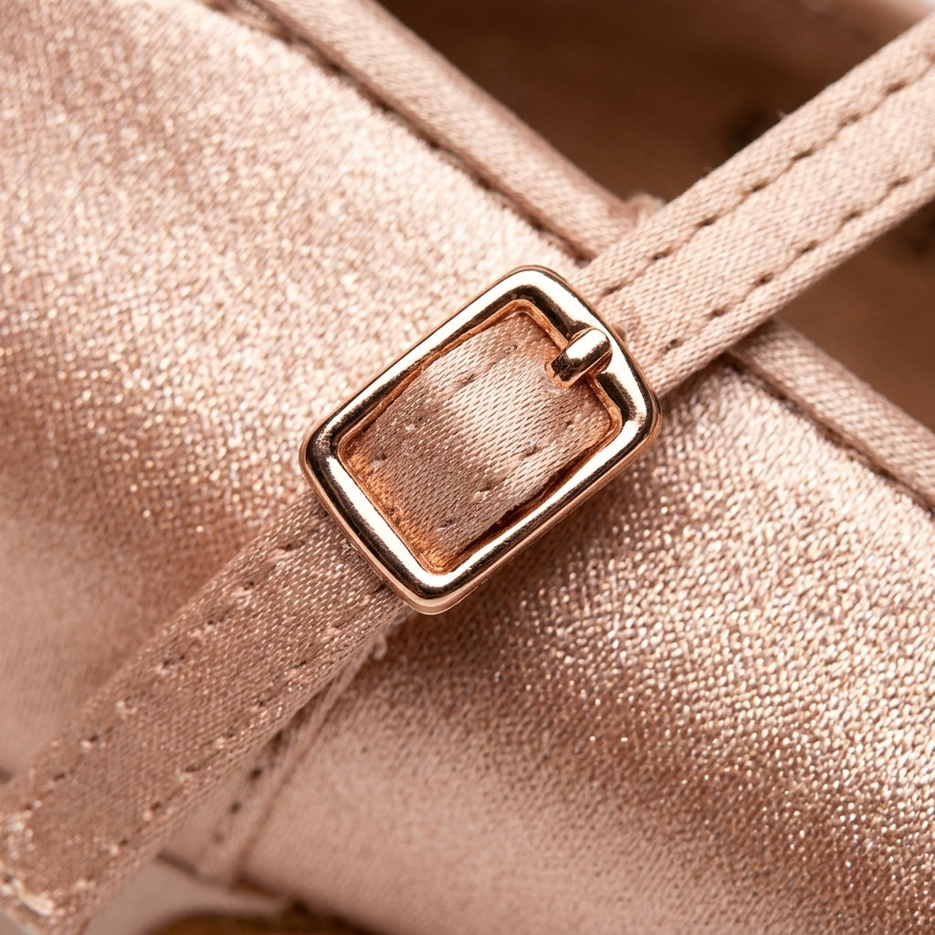 Chaussures de salsa femme satin — Widad - vue 3/4