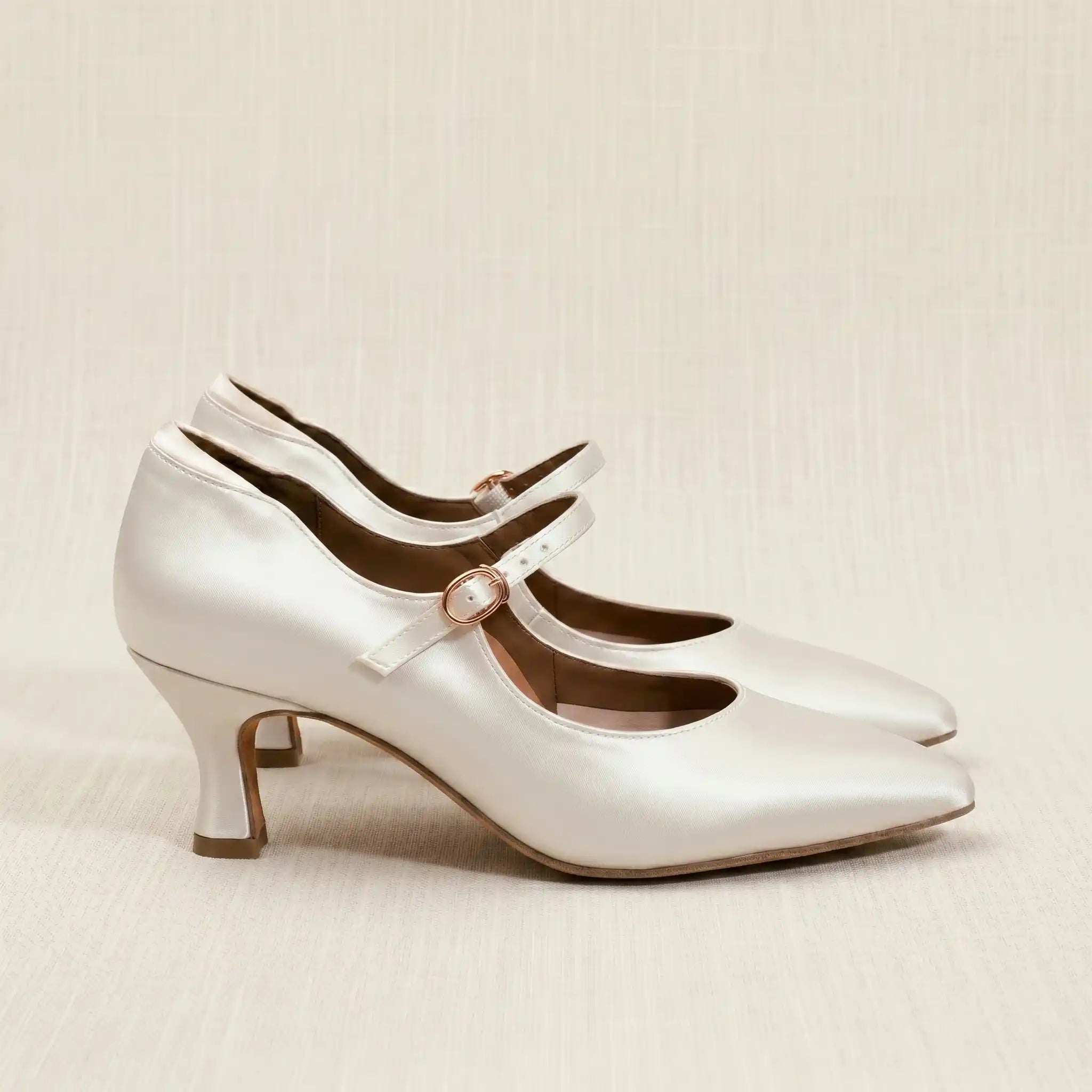 Souliers de tango femme satin — Noémie
