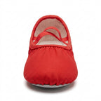 Chaussons de danse classique enfant toile — Cojocaru - vue arrière