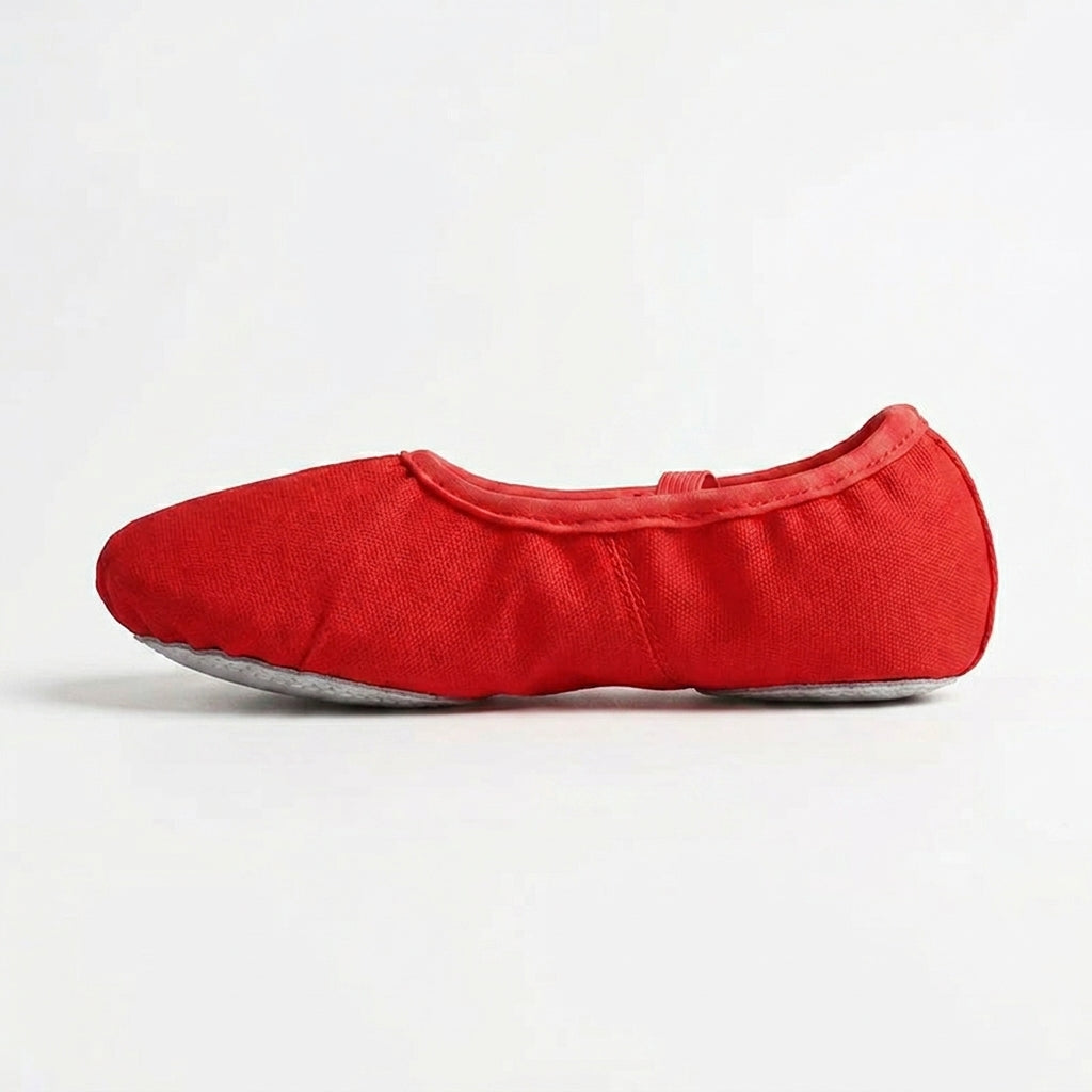 Chaussons de danse classique enfant toile — Cojocaru - vue de profil
