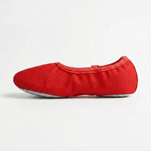 Chaussons de danse classique enfant toile — Cojocaru - vue de profil