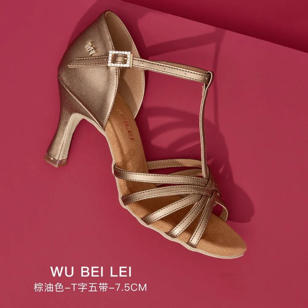 Souliers de danse latine femme — Sibley - vue 3/4